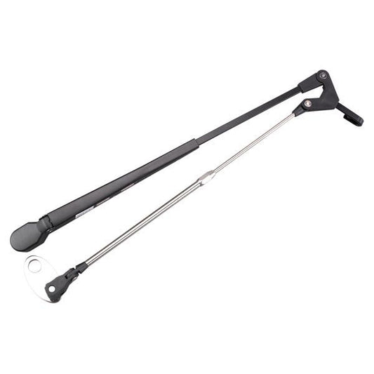 Parallell torkararm svart ss, 482-609 mm