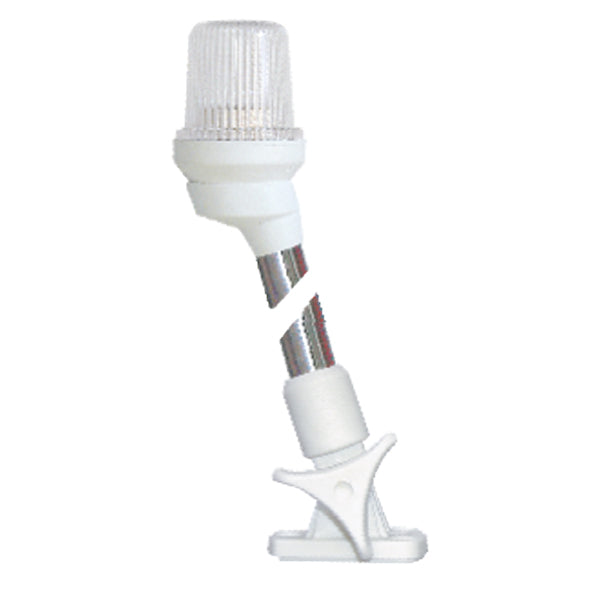 Lanternmast runtlysande vikbar vit, 2nm 640mm