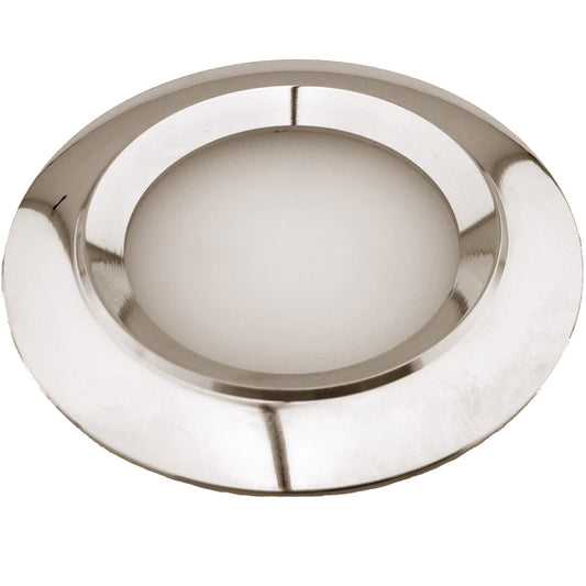 Nauticled Brava Chrome inbyggnadsspot Ø55/70 mm 12Vdc 2/20 W IP