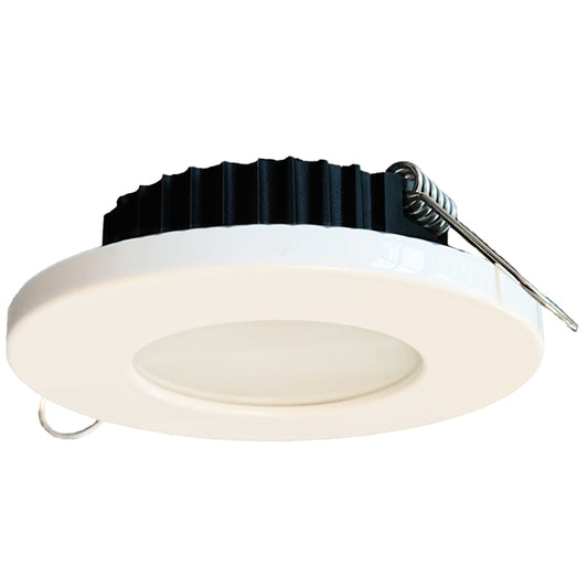 Casolux spot Rikke plast vit 10-32v