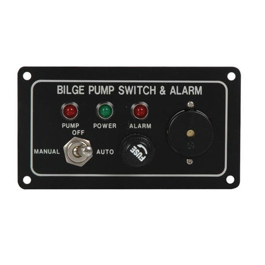Pumppanel med akustiskt larm 12 V