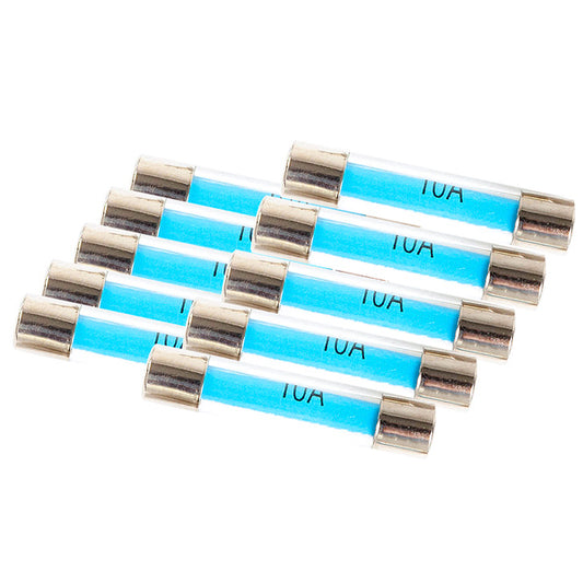 Oceanflex glassäkring 6,3 x 30 mm 25 Amp 10 st