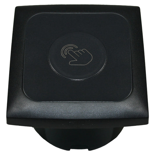 Touch dimmer 12v för infällning komplet, svart max 30W