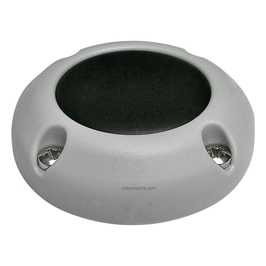 Kabelgenomföring grå nylon 60x19 mm kontakt max 30 mm