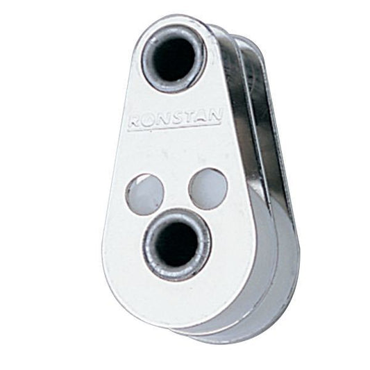 Ronstan Dubbelblock med rörnit,19 mm