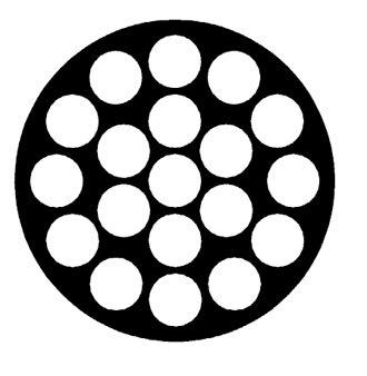 Mantågsvajer 1x19 belagd vit Ø4x6 mm 100 m
