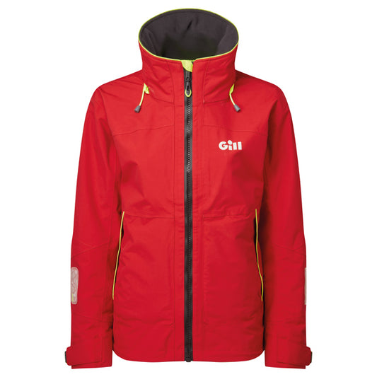 Gill OS32JW coastal dam jacka röd strl 8