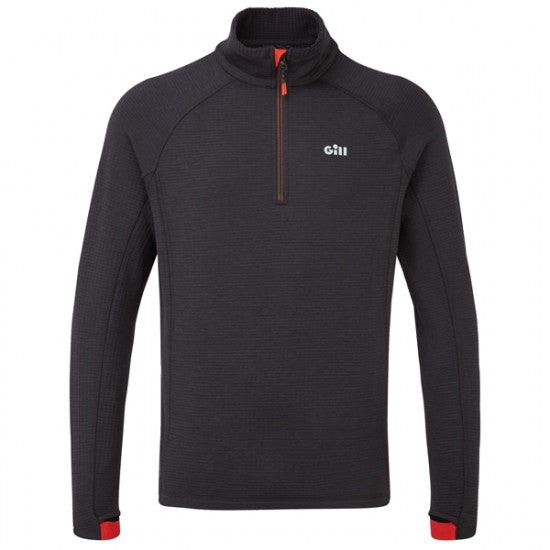 Gill 1081 termisk fleece, topp, Grafit Str S