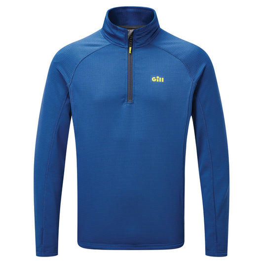 Gill 1081 termisk fleece, topp, blå Stl XL