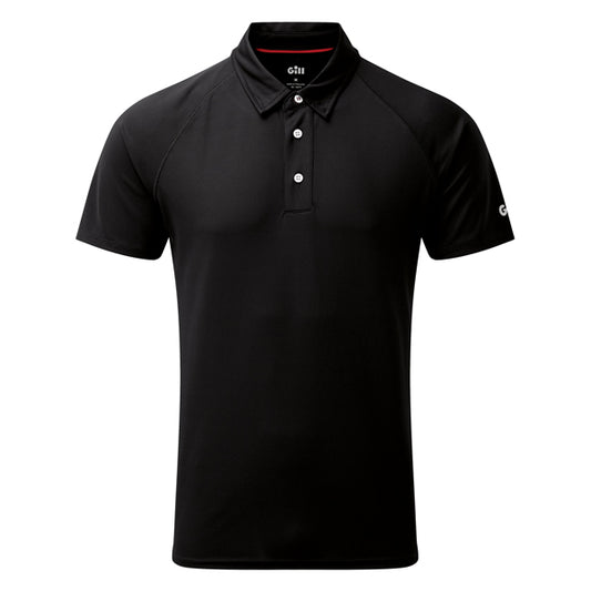 Gill UV008 Men's UV Polo svart Str XL