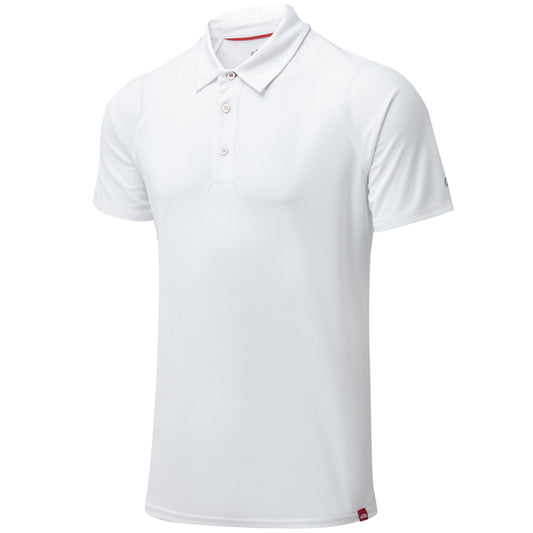 Gill UV008 Herr UV Polo Vit Str XL