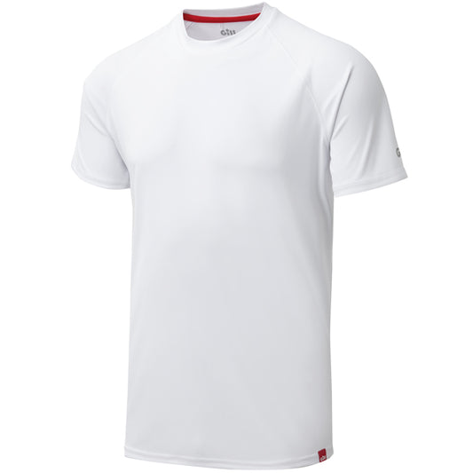 Gill UV010 Herr UV Tec T-Shirt Vit Str M