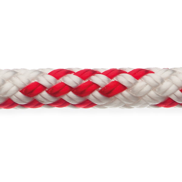 Robline Sirius 300 Fall/skot 6mm vit/röd - 1m