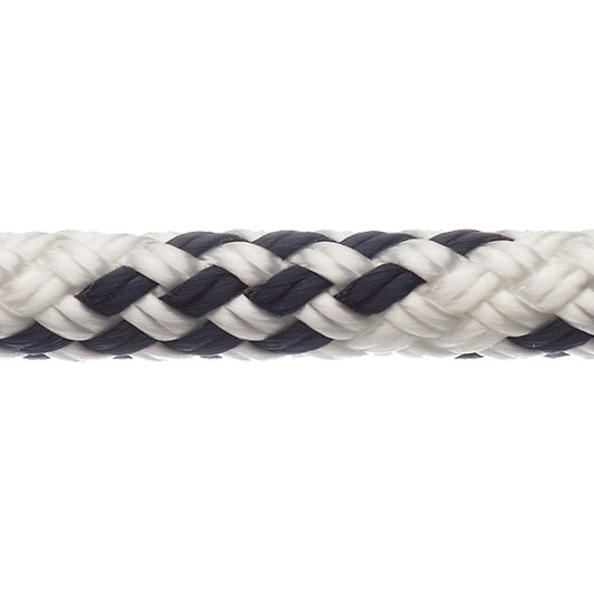 Robline Sirius 300 Fall/skot 12mm vit/Blå - 1m