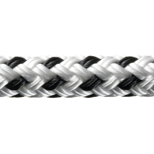 Robline Rio 8 mm Vit/Svart 200 m