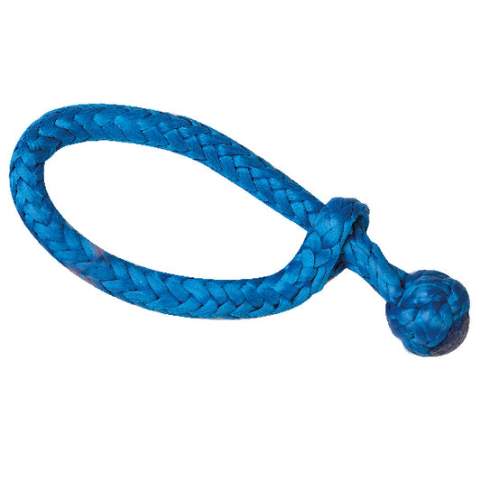 Robline Soft schackel 6mm Blå 90mm 2T