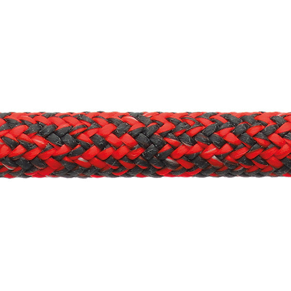 Robline Sirius XTS Dyneema Cruising, 8mm Röd/Svart/Vit  - 1m