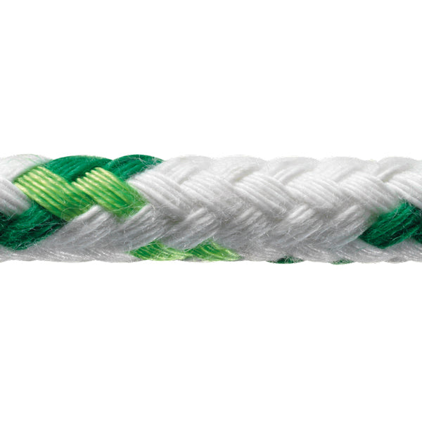 Robline Neptun 500 8mm Vit/Grön 150m