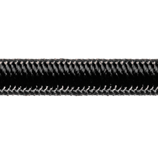 Robline Elastisk lina, 10mm Svart  - 1 m