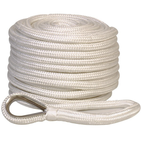 Ankarlina flätad polyester med bly 14 mm 30 m