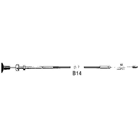 Ultraflex stoppkabel 30 fot
