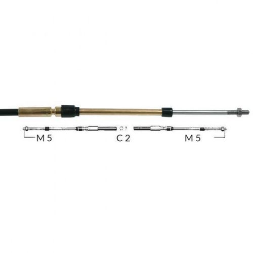 Ultraflex Reglagekabel C2, universal för utombordare, 15 fot