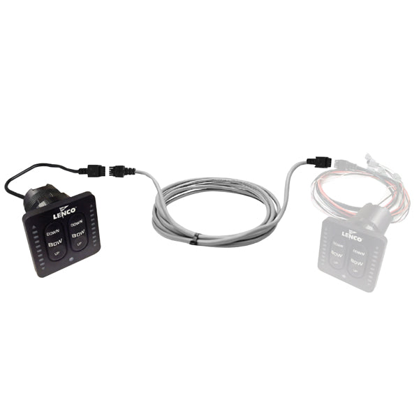 Lenco flybridge kontroll med indikator 6 m kabel