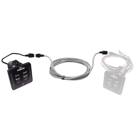 Lenco flybridge kontroll med indikator 6 m kabel