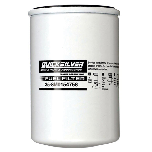 Quicksilver 8M0154758 Bränslefilter, vattensep. - olika marinmotorer