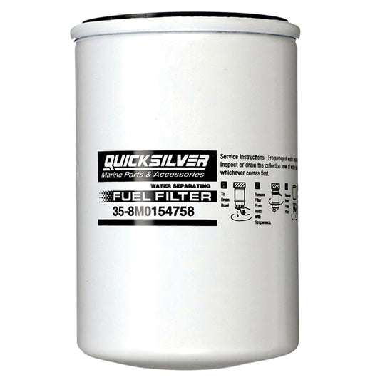 Quicksilver 8M0154758 Bränslefilter, vattensep. - olika marinmotorer
