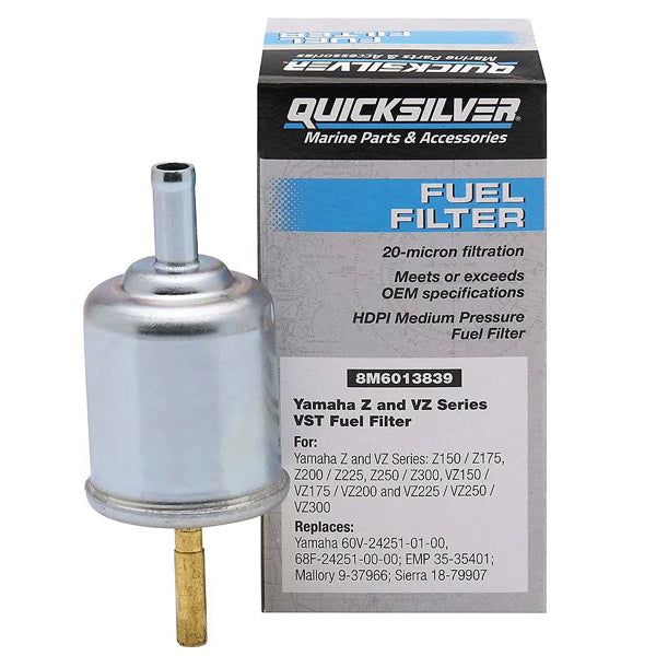 Quicksilver 8M6013839 Bränslefilter - Yamaha Z och VZ Series utombordare
