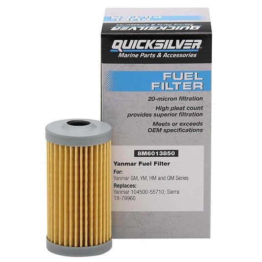 Quicksilver 8M6013850 Bränslefilter - Yanmar GM, YM, HM och QM Series