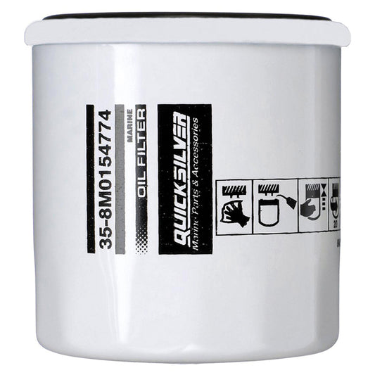Quicksilver 8M0154774 Oljefilter till olika marinmotorer