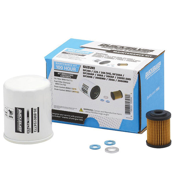Quicksilver 8M0222305 100T Servicekit, Suzuki Various 200-350