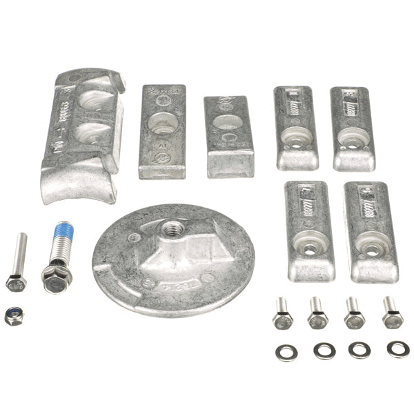 Quicksilver 8M0126670 Anodkit till Mercury 200-300 hk L6 Verado utombordare