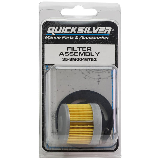 Quicksilver 8M0046752 Bränslefilter till MerCruiser drev och innombordare