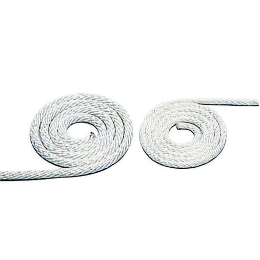 Startsnöre vit nylon Ø5mm - 100 meter