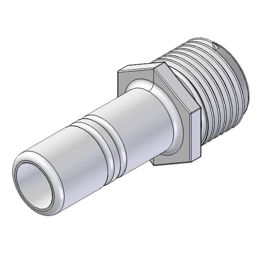 Whale adapter 1/2" hane - 15mm slangstos 100 st