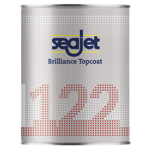 Seajet 122 Brilliance Topcoat, 0,75L Mid Blue