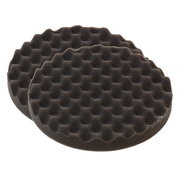 1852 Vaxrondell våfflad Ø180mm, svart 2-pack
