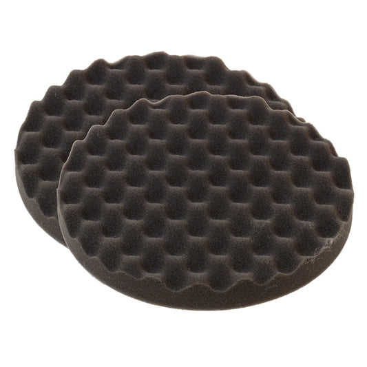 1852 Vaxrondell våfflad Ø180mm, svart 2-pack